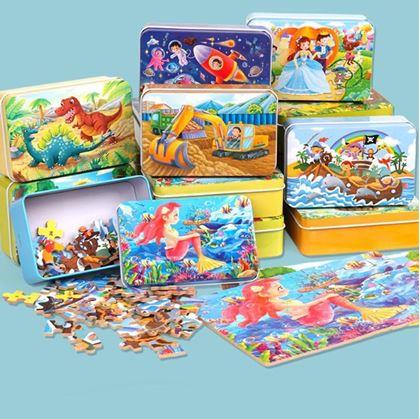 Kép valamiből Gyermek puzzle dobozban - királyság