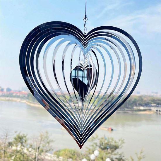 Kép valamiből Kerti szél dekoráció - szív