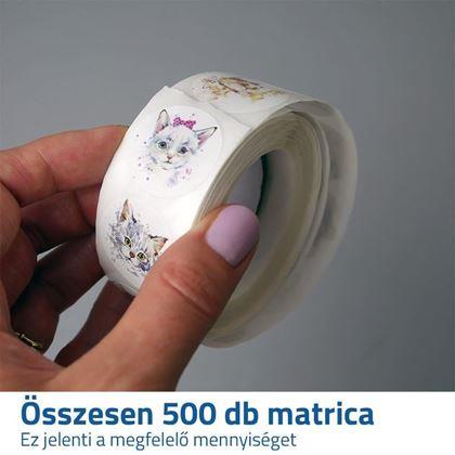 Kép valamiből Macskás matricák 500 db