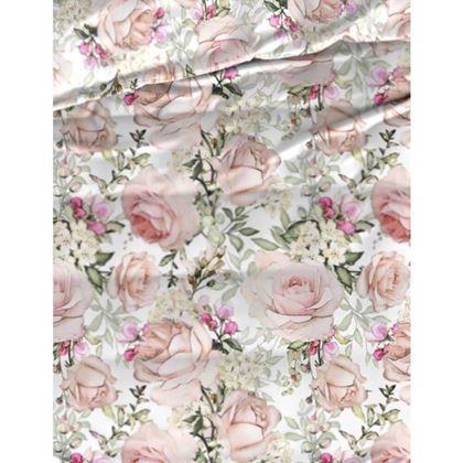 Kép valamiből Pamut ágynemű - virágzó rózsák