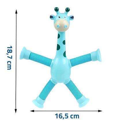 Kép valamiből Játék – kék zsiráf