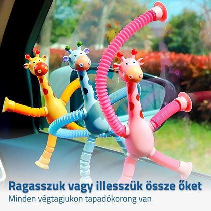 Kép valamiből Játék – rózsaszín zsiráf