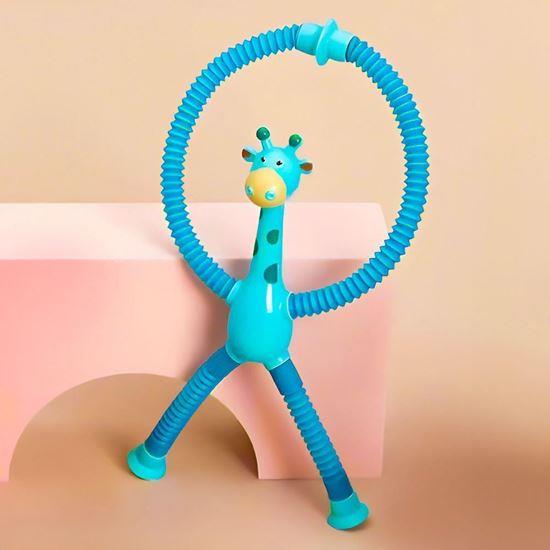 Kép valamiből Játék – kék zsiráf