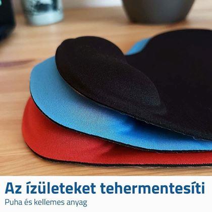 Kép valamiből Ergonomikus egérpad - fekete