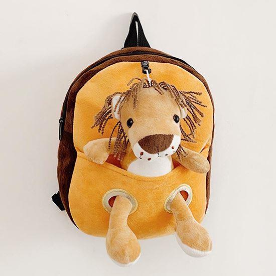 Kép valamiből Plüss hátizsák - oroszlán