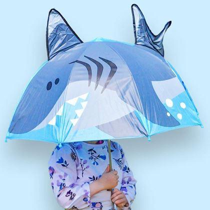 Kép valamiből Gyerek 3D esernyő - cápa