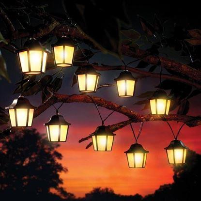 Kép Napelemes LED lánc - lámpa