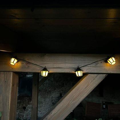 Kép valamiből Napelemes LED lánc - lámpa