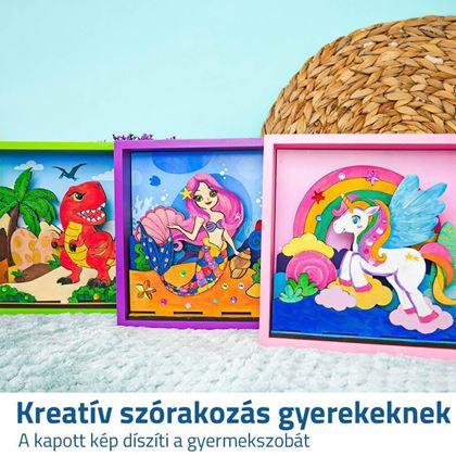 Kép valamiből Készlet 3D kép készítéséhez - dinoszauruszok