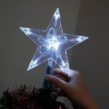 Kép Karácsonyi világító csillag a karácsonyfára