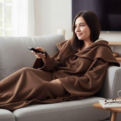 Kép Televíziós takaró ujjakkal